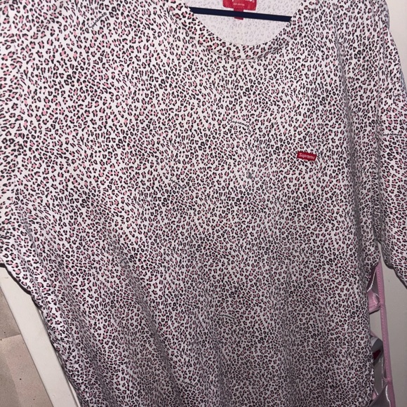 Supreme Tops - Supreme Leopard Print Shirt XXL